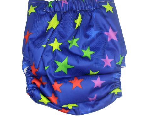 Cloth Diaper - Blue - Star Print