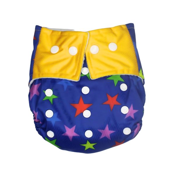 Cloth Diaper Dark Blue with Star