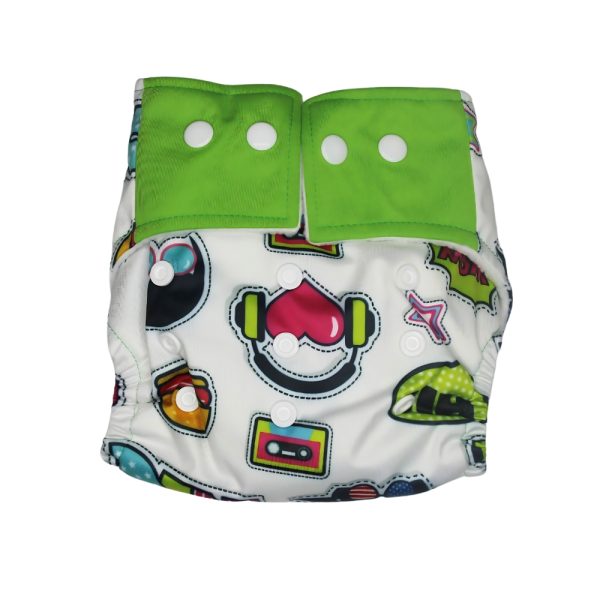 Cloth Diaper - Music Print