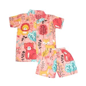 Co-ord Set Lion Bear and Fox