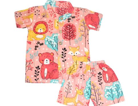 Co-ord Set Lion Bear and Fox