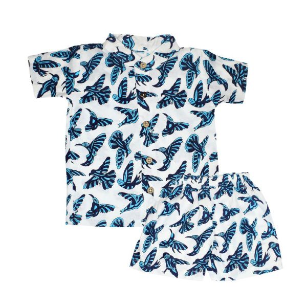 Co-ord Set Blue Bird