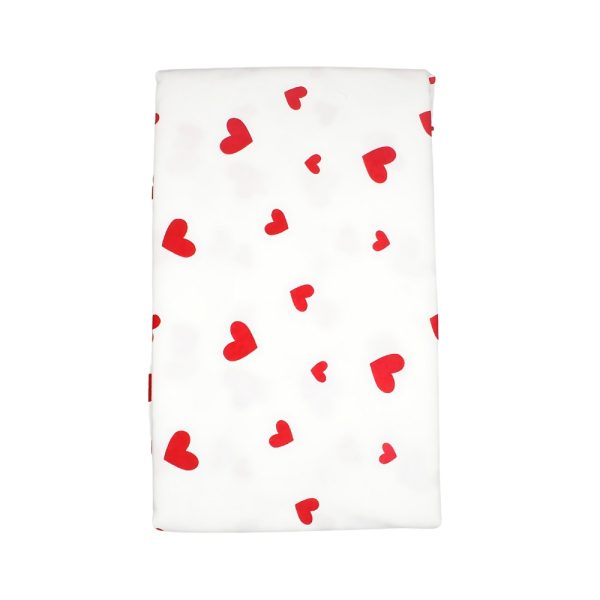 Craddle or Thottil - Red Heart Print