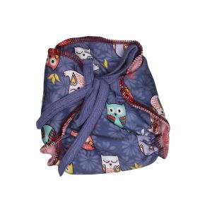 Dry Feel Langot - Navy Blue - Owl Print