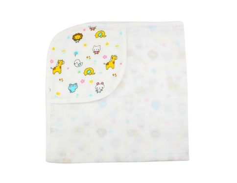 Muslin Hooded Towel 2 Layer Animals Hood