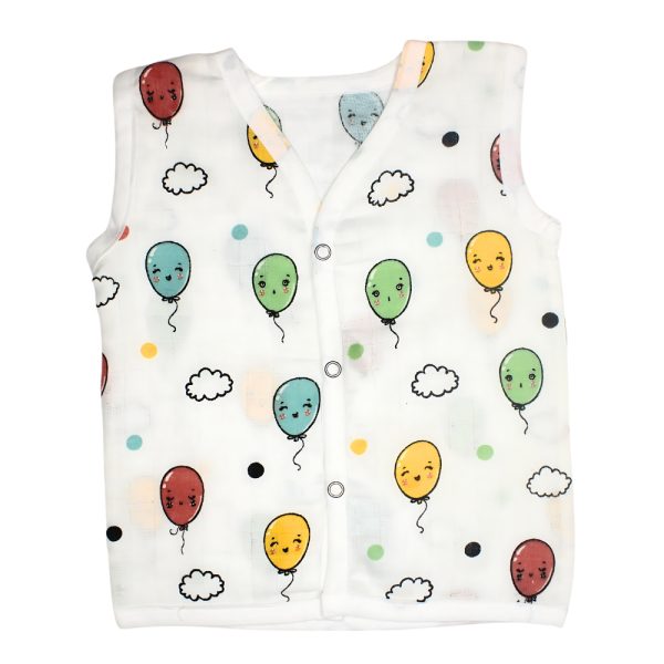 Muslin Jabla - Balloon Print