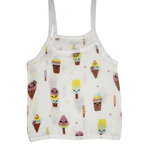 Muslin Knot Jabla - Ice Cream Print