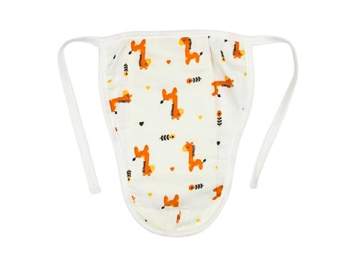 Muslin Nappy Orange Giraffe