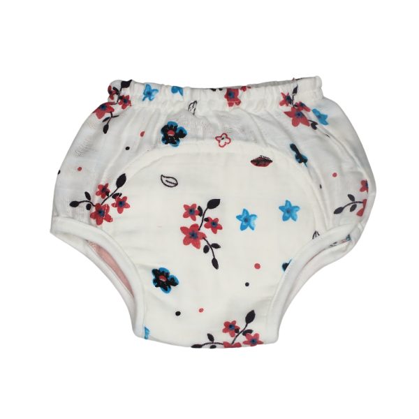 Muslin Padded Underwear - Flowers