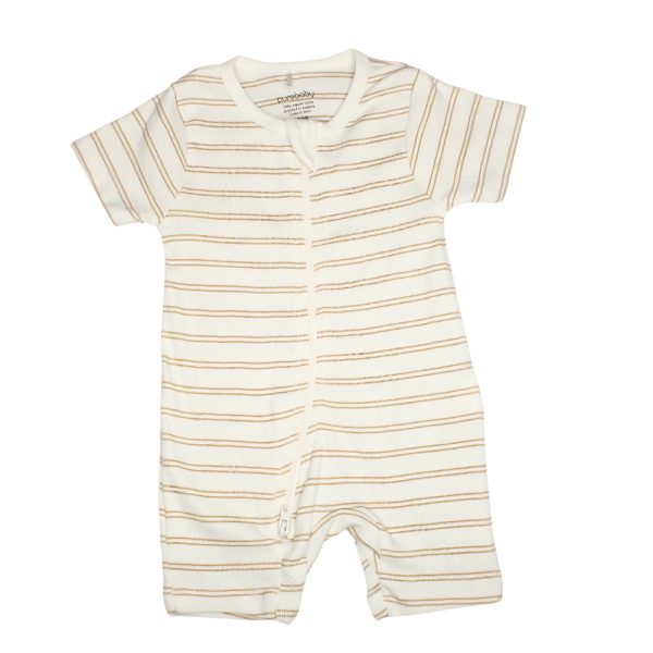 Rompers Double Brown Line