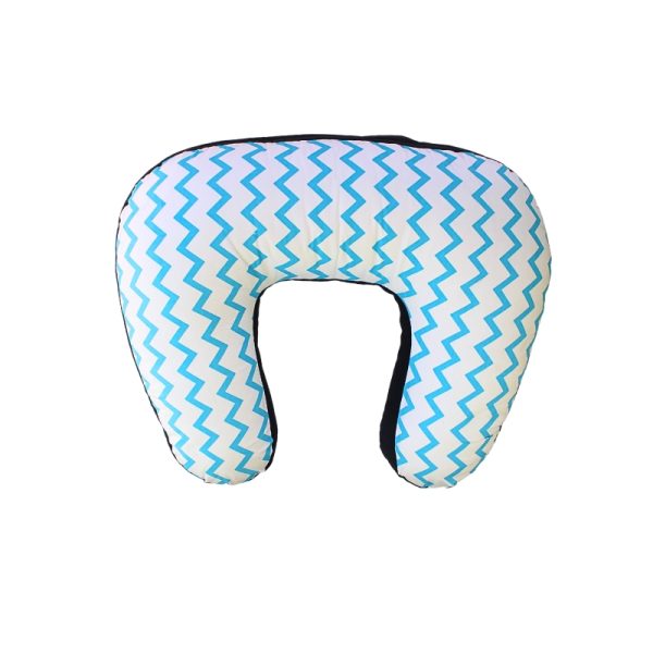 Feeding Pillow Blue Zig Zag Dreams