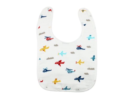 Muslin Bib Aeroplane