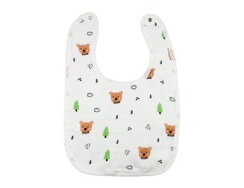 Muslin Bib Teddy