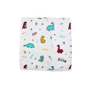 Muslin 6-Layer Blanket Dinosaur