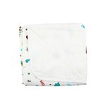 Muslin 6-Layer Blanket Dinosaur Backside