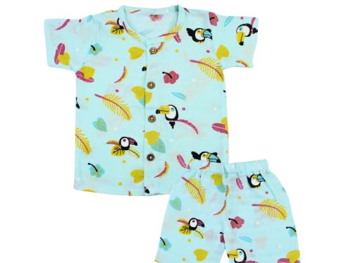 Muslin Co-ord Set Bird