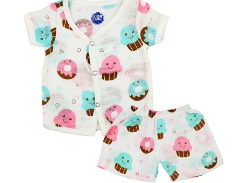 Muslin Co-ord Set Cup Cake