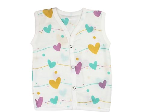 Muslin Jabla Colour Heart