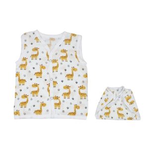 Muslin Jabla Nappy Set Giraffe