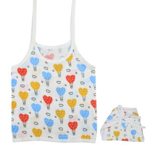 Muslin Knot Jabla Nappy Set Colour Air Balloon