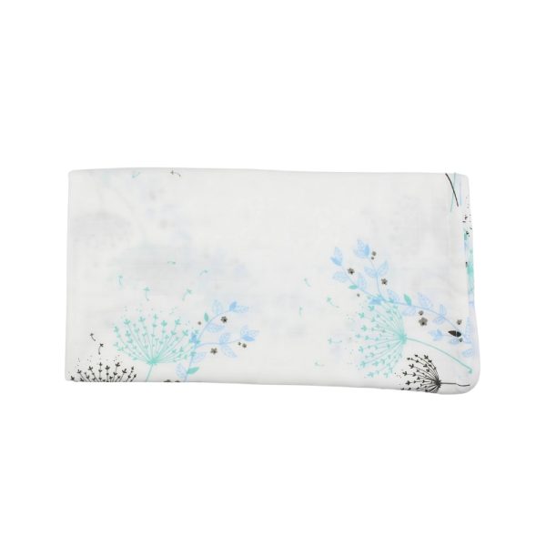 Muslin Towel 70x110 Blue Flower