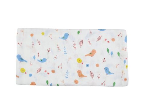 Muslin Towel 70x110 Colour Birds