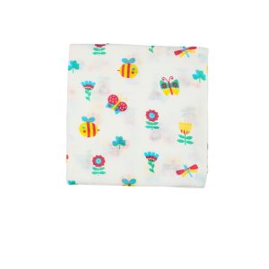 Muslin Swaddle Bee and Butterfly