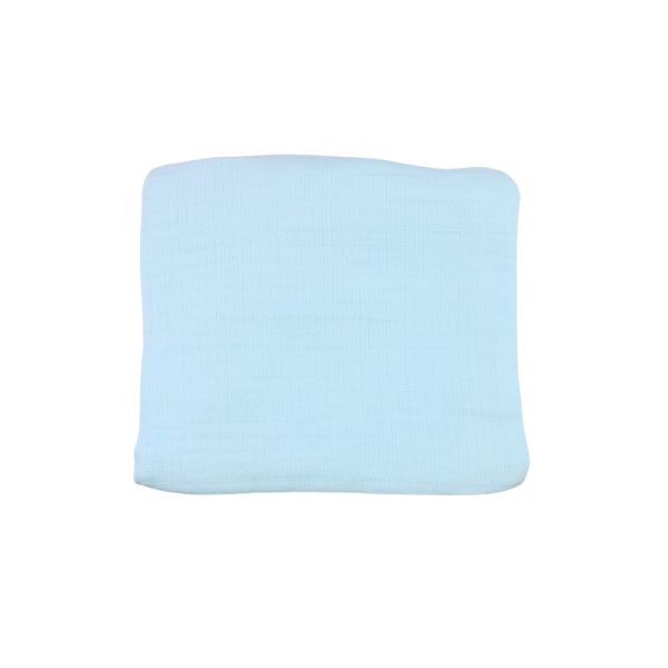 Muslin Swaddle Light Blue