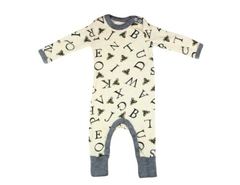 Jumpsuit Alphabets And Bee