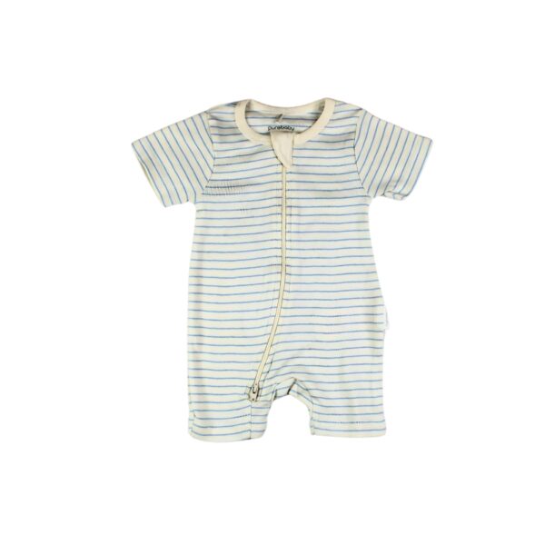 Jumpsuit Tiny Blue Stripes